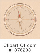 Compass Clipart #1378203 by elaineitalia