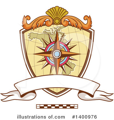 Royalty-Free (RF) Compass Clipart Illustration by patrimonio - Stock Sample #1400976