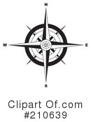 Compass Clipart #210639 by michaeltravers