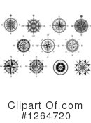 Compass Rose Clipart #1264720 by Vector Tradition SM