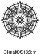 Compass Rose Clipart #1805165 by Vector Tradition SM