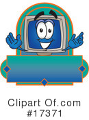 Computer Character Clipart #17371 by Mascot Junction