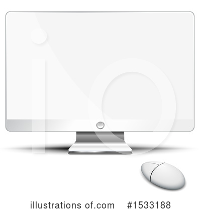 Computer Monitor Clipart #1533188 by Oligo