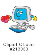 Computer Clipart #213033 by visekart