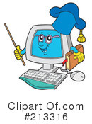 Computer Clipart #213316 by visekart