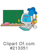 Computer Clipart #213351 by visekart
