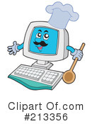 Computer Clipart #213356 by visekart