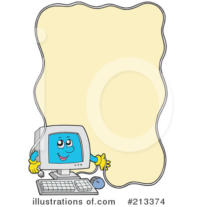 Computer Clipart #213374 by visekart