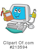 Computer Clipart #213594 by visekart