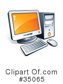 Computer Clipart #35065 by beboy