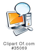 Computer Clipart #35069 by beboy