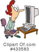 Computer Clipart #433583 by toonaday