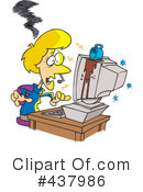 Computer Clipart #437986 by toonaday