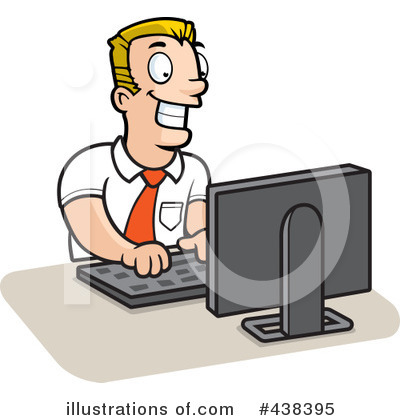 Businessman Clipart #438395 by Cory Thoman