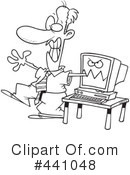 Computer Clipart #441048 by toonaday