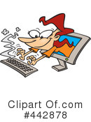 Computer Clipart #442878 by toonaday