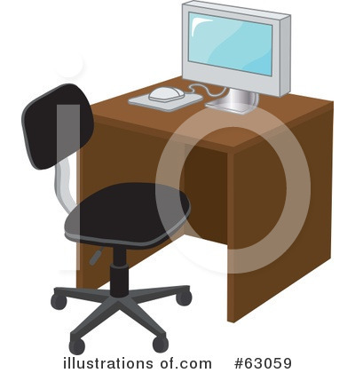 Royalty-Free (RF) Computer Clipart Illustration by Rosie Piter - Stock Sample #63059