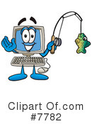 Computer Clipart #7782 by Mascot Junction
