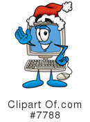 Computer Clipart #7788 by Mascot Junction