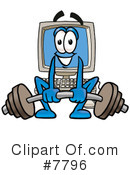 Computer Clipart #7796 by Mascot Junction