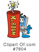 Computer Clipart #7804 by Mascot Junction
