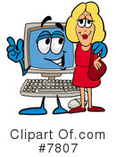 Computer Clipart #7807 by Mascot Junction