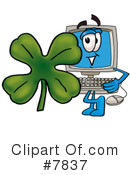 Computer Clipart #7837 by Mascot Junction