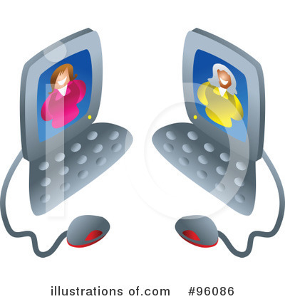 Royalty-Free (RF) Computer Clipart Illustration by Prawny - Stock Sample #96086