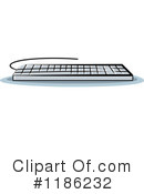 Computer Keyboard Clipart #1186232 by Lal Perera