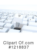 Computer Keyboard Clipart #1218837 by Mopic