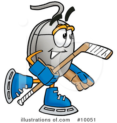 Royalty-Free (RF) Computer Mouse Clipart Illustration by Mascot Junction - Stock Sample #10051