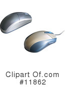 Computer Mouse Clipart #11862 by AtStockIllustration