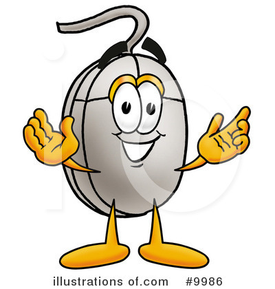 Computer Mouse Clipart #9986 by Toons4Biz