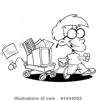 Wagon Clipart #1044593 by toonaday