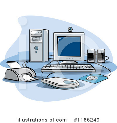 Technology Clipart #1186249 by Lal Perera