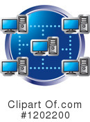 Computers Clipart #1202200 by Lal Perera