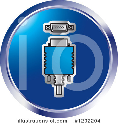 Royalty-Free (RF) Computers Clipart Illustration by Lal Perera - Stock Sample #1202204
