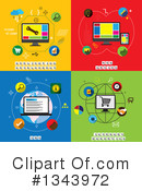 Computers Clipart #1343972 by ColorMagic