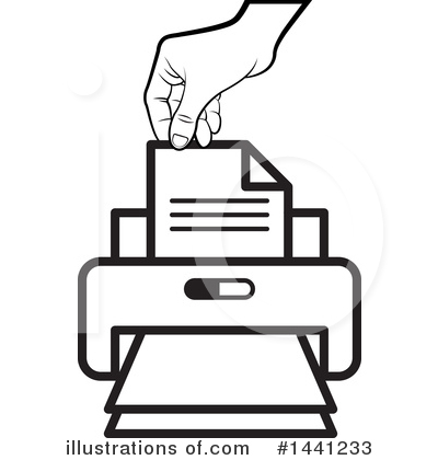Royalty-Free (RF) Computers Clipart Illustration by Lal Perera - Stock Sample #1441233