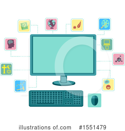Royalty-Free (RF) Computers Clipart Illustration by BNP Design Studio - Stock Sample #1551479