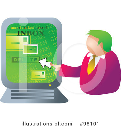 Royalty-Free (RF) Computers Clipart Illustration by Prawny - Stock Sample #96101