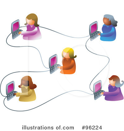 Royalty-Free (RF) Computers Clipart Illustration by Prawny - Stock Sample #96224