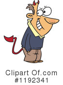 Con Man Clipart #1192341 by toonaday
