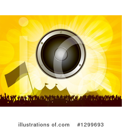Royalty-Free (RF) Concert Clipart Illustration by elaineitalia - Stock Sample #1299693