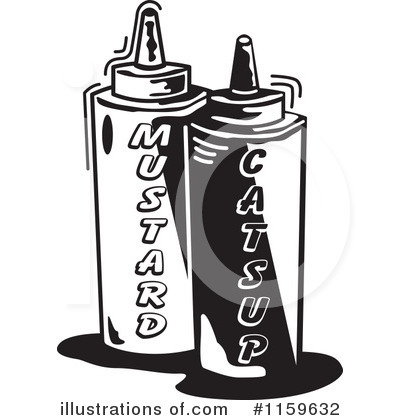 Royalty-Free (RF) Condiments Clipart Illustration by Andy Nortnik - Stock Sample #1159632