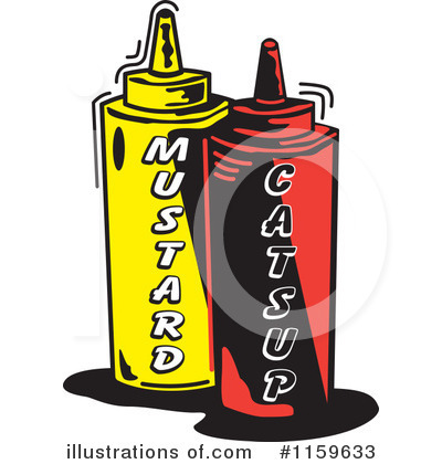 Condiments Clipart #1159633 by Andy Nortnik