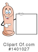 Condom Mascot Clipart #1401027 by Hit Toon