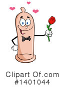 Condom Mascot Clipart #1401044 by Hit Toon