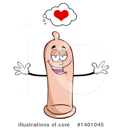 Condom Clipart #1401045 by Hit Toon