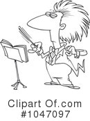 Conductor Clipart #1047097 by toonaday